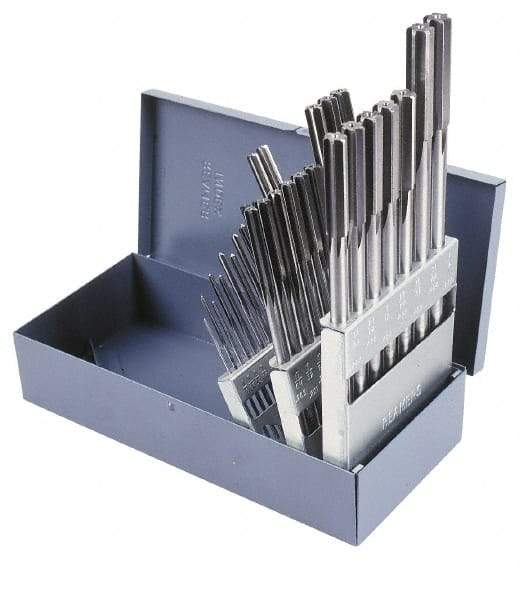 Alvord Polk - A to Z, Chucking Reamer Set - Straight Flute, Right Hand Cut, 26 Pieces - USA Tool & Supply