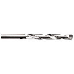 Made in USA - 19/32" 135° Carbide-Tipped Jobber Drill - USA Tool & Supply