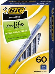 Bic - Conical Ball Point Pen - Blue - USA Tool & Supply