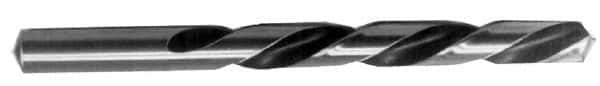 Chicago-Latrobe - #5 118° High Speed Steel Jobber Drill - Bright Finish, Left Hand Cut, Spiral Flute, Straight Shank, 3-3/4" OAL, Standard Point - USA Tool & Supply