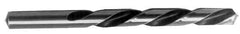 Chicago-Latrobe - #5 118° High Speed Steel Jobber Drill - Bright Finish, Left Hand Cut, Spiral Flute, Straight Shank, 3-3/4" OAL, Standard Point - USA Tool & Supply