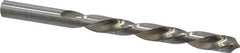 Made in USA - 11/32" 118° High Speed Steel Jobber Drill - Bright Finish, Left Hand Cut, Spiral Flute, Straight Shank, 4-3/4" OAL, Standard Point - USA Tool & Supply