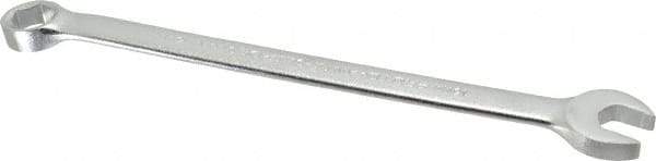 Proto - 16mm 6 Point Combination Wrench - 15° Offset Angle, 9-13/32" OAL, Steel, Satin Finish - USA Tool & Supply