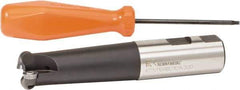 Kennametal - 3/4" Cut Diam, 1" Shank Diam, 5.28" OAL, Indexable Ball Nose End Mill - USA Tool & Supply