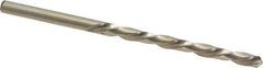 Made in USA - #20 118° High Speed Steel Jobber Drill - Bright Finish, Left Hand Cut, Spiral Flute, Straight Shank, 3-1/4" OAL, Standard Point - USA Tool & Supply
