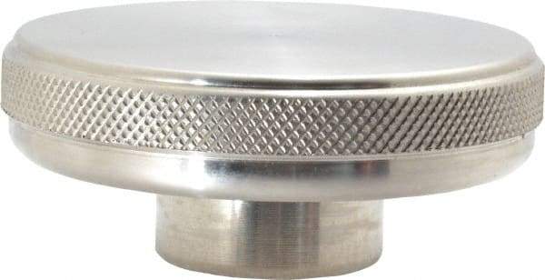 Gibraltar - 3" Head, Knurled Knob - Blank, Stainless Steel - USA Tool & Supply