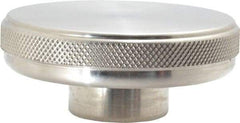 Gibraltar - 3" Head, Knurled Knob - Blank, Stainless Steel - USA Tool & Supply