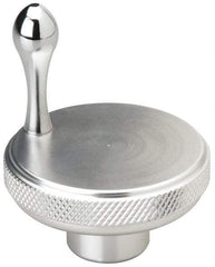 Gibraltar - 3" Head, Knurled with Handle Knob - Reamed, Stainless Steel - USA Tool & Supply