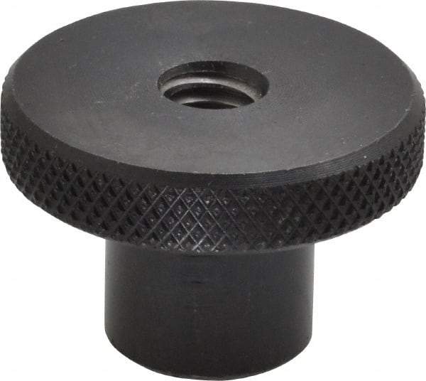 Gibraltar - 1-1/2" Head, Knurled Knob - Tapped Thru, Steel - USA Tool & Supply