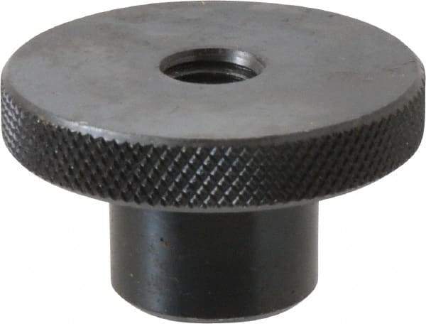 Gibraltar - 2" Head, Knurled Knob - Tapped Thru, Steel - USA Tool & Supply