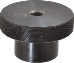 Gibraltar - 2-1/2" Head, Knurled Knob - Tapped Thru, Steel - USA Tool & Supply