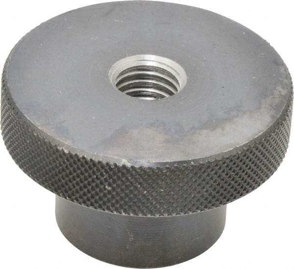 Gibraltar - 2-1/2" Head, Knurled Knob - Tapped Thru, Steel - USA Tool & Supply