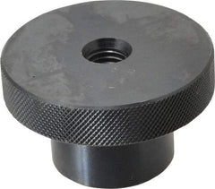 Gibraltar - 3" Head, Knurled Knob - Tapped Thru, Steel - USA Tool & Supply