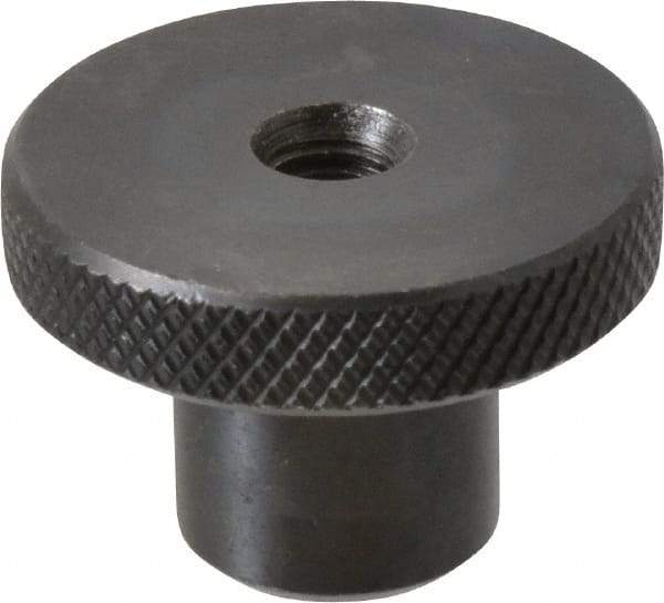 Gibraltar - 38.1mm Head, Knurled Knob - Tapped Thru, Steel - USA Tool & Supply