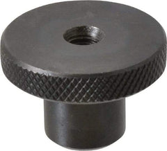 Gibraltar - 38.1mm Head, Knurled Knob - Tapped Thru, Steel - USA Tool & Supply