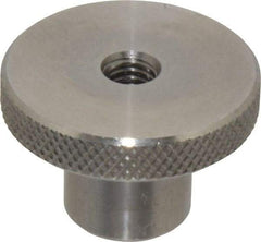 Gibraltar - 1-1/2" Head, Knurled Knob - Tapped Thru, Stainless Steel - USA Tool & Supply