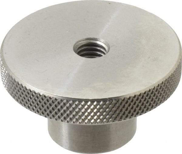 Gibraltar - 2" Head, Knurled Knob - Tapped Thru, Stainless Steel - USA Tool & Supply