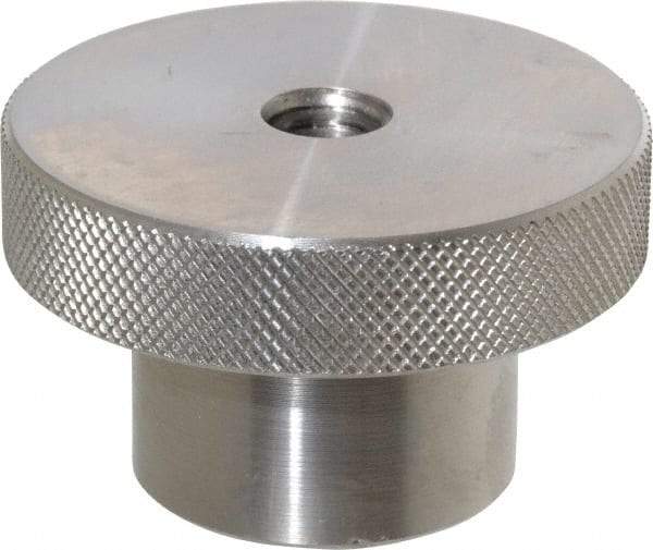 Gibraltar - 2-1/2" Head, Knurled Knob - Tapped Thru, Stainless Steel - USA Tool & Supply