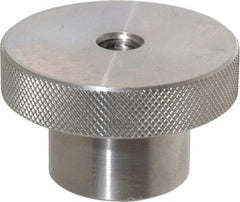 Gibraltar - 2-1/2" Head, Knurled Knob - Tapped Thru, Stainless Steel - USA Tool & Supply