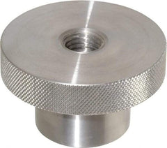 Gibraltar - 3" Head, Knurled Knob - Tapped Thru, Stainless Steel - USA Tool & Supply