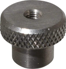 Gibraltar - 19mm Head, Knurled Knob - Tapped Thru, Stainless Steel - USA Tool & Supply