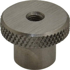 Gibraltar - 25.4mm Head, Knurled Knob - Tapped Thru, Stainless Steel - USA Tool & Supply