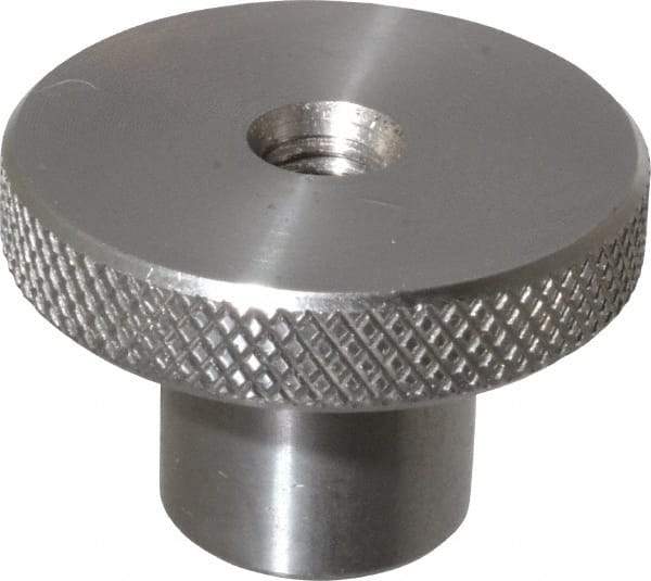 Gibraltar - 38.1mm Head, Knurled Knob - Tapped Thru, Stainless Steel - USA Tool & Supply
