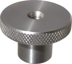 Gibraltar - 38.1mm Head, Knurled Knob - Tapped Thru, Stainless Steel - USA Tool & Supply