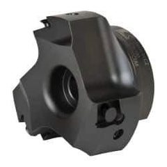 Kennametal - 3 Inserts, 3" Cut Diam, 1" Arbor Diam, 0.394" Max Depth of Cut, Indexable Square-Shoulder Face Mill - 0/90° Lead Angle, 1-3/4" High, BGHX 15L5... Insert Compatibility, Series Fix-Perfect - USA Tool & Supply