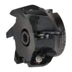 Kennametal - 6 Inserts, 2-1/2" Cut Diam, 3/4" Arbor Diam, 18.03mm Max Depth of Cut, Indexable Square-Shoulder Face Mill - 0/90° Lead Angle, 40.01mm High, EC18.., EP18.. Insert Compatibility, Through Coolant, Series Mill 1-18 - USA Tool & Supply