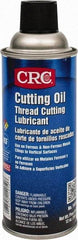 CRC - 16 oz Aerosol Cutting Fluid - Straight Oil, For Drilling, Reaming, Sawing, Shearing, Tapping, Threading, Turning - USA Tool & Supply