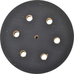 AutoQuip - 6" Diam Hook & Loop Disc Backing Pad - Medium Density, 10,000 RPM - USA Tool & Supply