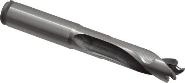 Kennametal - 15 to 15.99mm Diam, 3xD, 48.01mm Max Depth, 5/8" Shank Diam, 61.72mm Flute, 120.65mm OAL, Replaceable Tip Drill - KTIP05938HP Insert, T Seat Size, Series KenTIP - USA Tool & Supply