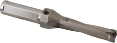 Kennametal - 88.9mm Max Drill Depth, 4xD, 7/8" Diam, Indexable Insert Drill - 2 Inserts, 1" Shank Diam, Straight Shank - USA Tool & Supply