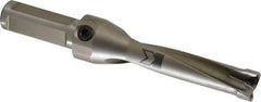 Kennametal - 76.2mm Max Drill Depth, 4xD, 3/4" Diam, Indexable Insert Drill - 2 Inserts, 3/4" Shank Diam, Straight Shank - USA Tool & Supply