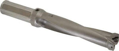 Kennametal - 165.1mm Max Drill Depth, 4xD, 1.6252" Diam, Indexable Insert Drill - 2 Inserts, 1-1/2" Shank Diam, Straight Shank - USA Tool & Supply