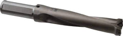 Kennametal - 177.8mm Max Drill Depth, 4xD, 1-3/4" Diam, Indexable Insert Drill - 2 Inserts, 1-1/2" Shank Diam, Straight Shank - USA Tool & Supply