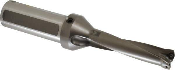 Kennametal - 101.6mm Max Drill Depth, 4xD, 25.4mm Diam, Indexable Insert Drill - 2 Inserts, 1-1/2" Shank Diam, Straight Shank - USA Tool & Supply