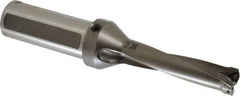 Kennametal - 101.6mm Max Drill Depth, 4xD, 25.4mm Diam, Indexable Insert Drill - 2 Inserts, 1-1/2" Shank Diam, Straight Shank - USA Tool & Supply