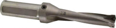 Kennametal - 101.6mm Max Drill Depth, 4xD, 25.4mm Diam, Indexable Insert Drill - 2 Inserts, 1-1/4" Shank Diam, Straight Shank - USA Tool & Supply