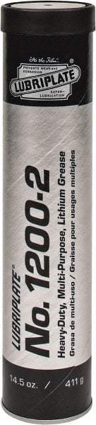 Lubriplate - 14.5 oz Cartridge Lithium General Purpose Grease - 300°F Max Temp, NLGIG 2, - USA Tool & Supply