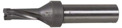 Kennametal - 2.35" Max Drill Depth, 2.5xD, 23.8mm Diam, Indexable Insert Drill - 2 Inserts, 1-1/4" Shank Diam, Straight Shank - USA Tool & Supply