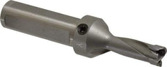 Kennametal - 1-3/4" Max Drill Depth, 2.5xD, 17.5mm Diam, Indexable Insert Drill - 2 Inserts, 1" Shank Diam, Straight Shank - USA Tool & Supply