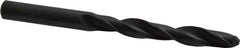Interstate - 10.6mm 118° High Speed Steel Jobber Drill - Oxide Finish, Right Hand Cut, Spiral Flute, Straight Shank, 137mm OAL, Standard Point - USA Tool & Supply