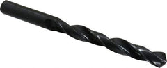 Interstate - 11.5mm 118° High Speed Steel Jobber Drill - Oxide Finish, Right Hand Cut, Spiral Flute, Straight Shank, 5-5/8" OAL, Standard Point - USA Tool & Supply