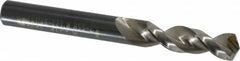 Walter-Titex - 0.386" 130° Parabolic Flute Vanadium High Speed Steel Screw Machine Drill Bit - USA Tool & Supply