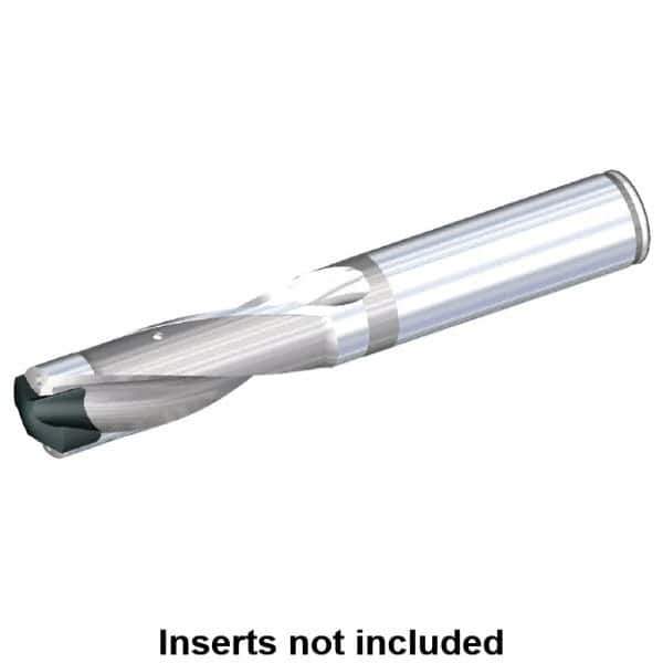 Kennametal - 14.3 to 14.5mm Diam, 3xD, 42.93mm Max Depth, 3/4" Shank Diam, 2.22" Flute, 4.38" OAL, Replaceable Tip Drill - KSEM0563 Insert, B Seat Size, Series KSEM - USA Tool & Supply