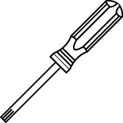 Kennametal - TP8 Torx Plus Drive, Driver for Indexable Thread Mills - Compatible with Insert Screws - USA Tool & Supply