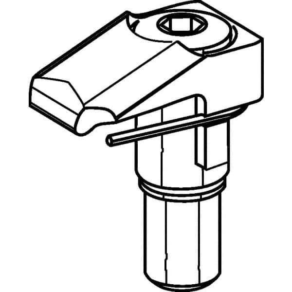 Kennametal - Series Kenloc, Clamp Assembly for Indexables - Neutral Cut - USA Tool & Supply
