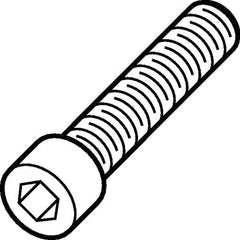 Kennametal - Hex Socket Cap Screw for Indexables - For Use with Clamps - USA Tool & Supply